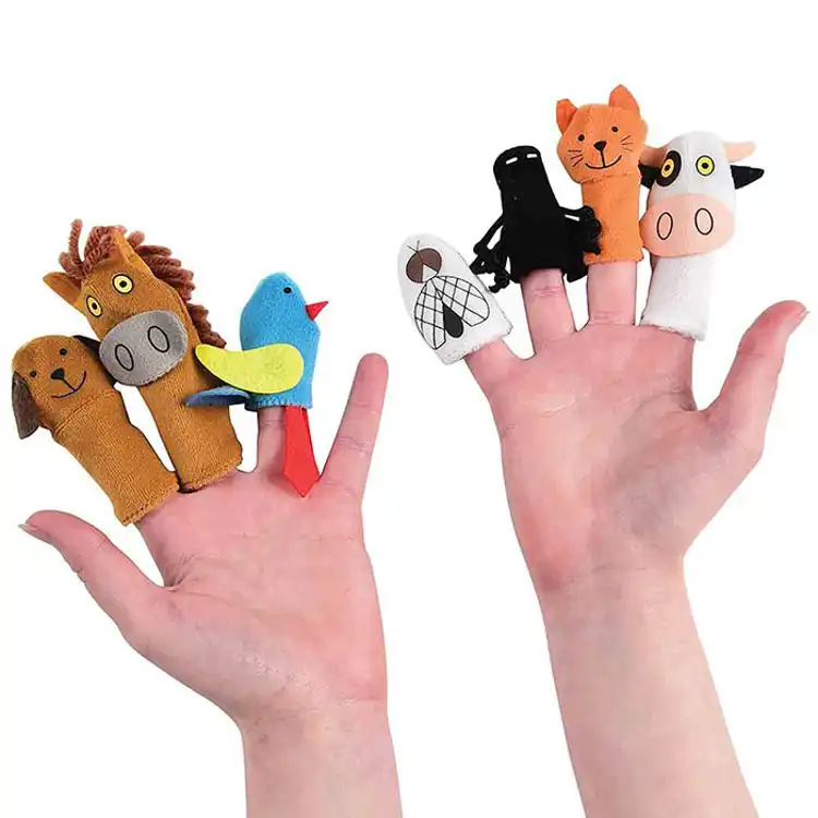 There Was An Old Lady Who Swallowed A Fly Storytelling Props