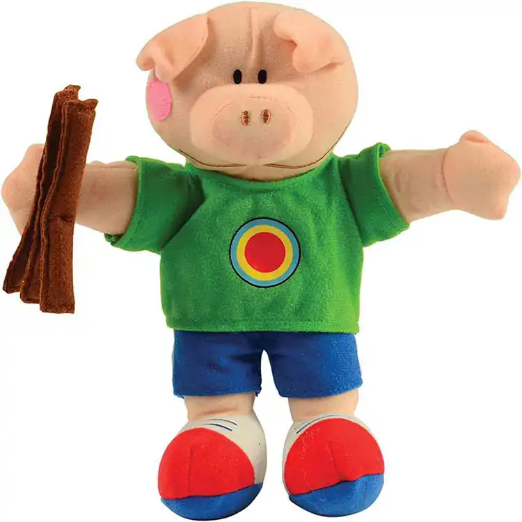 Three Little Pigs Story Puppet Set