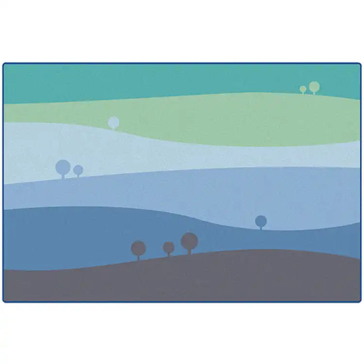 Tranquil Hills Rug, Tranquil Colors