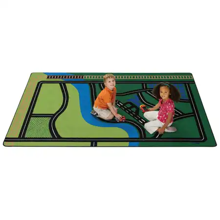 Transportation Fun Classroom Rug