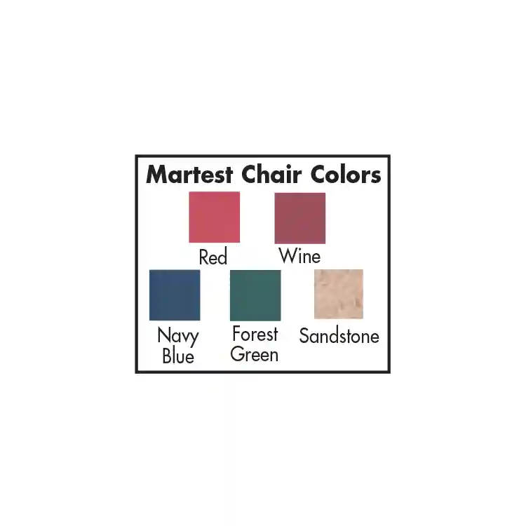 Martest® 21 Hard Plastic Chairs