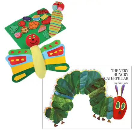 Very Hungry Caterpillar Book and Props