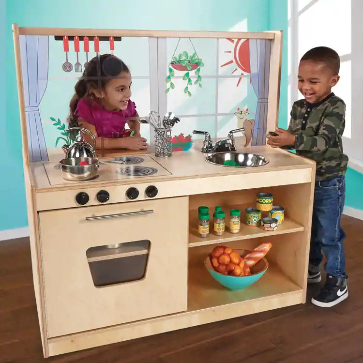 Becker’s Sunny Day Double-Sided Preschool Kitchen