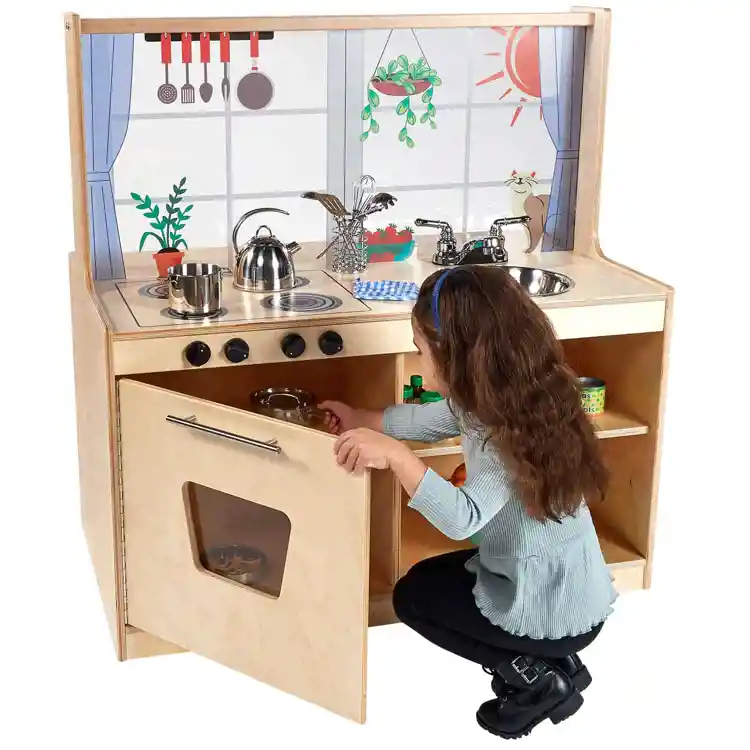 Becker’s Sunny Day Double-Sided Preschool Kitchen