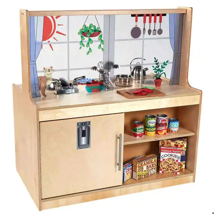 Becker’s Sunny Day Double-Sided Preschool Kitchen