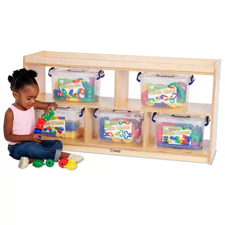 Becker's Infant & Toddler See-Thru Storage Shelf