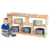 Becker's Infant & Toddler See-Thru Storage Shelf