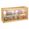 Becker's Infant & Toddler See-Thru Storage Shelf