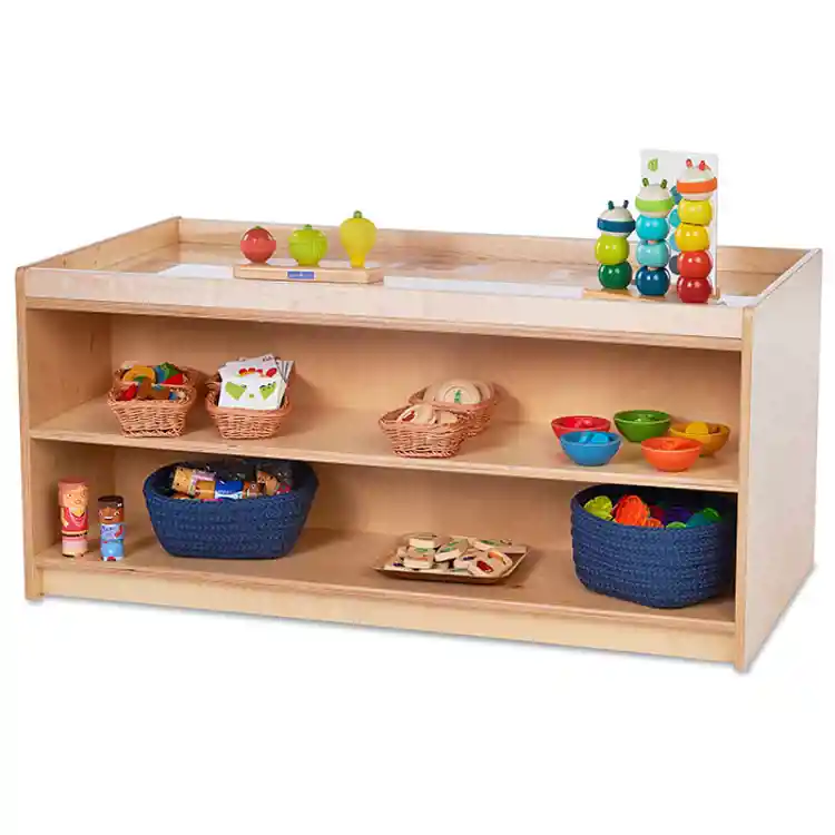 Becker's Infant & Toddler Look-and-See Double-Sided Shelf