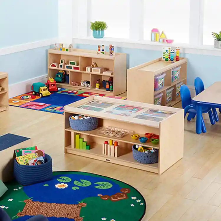 Becker's Infant & Toddler Look-and-See Double-Sided Shelf