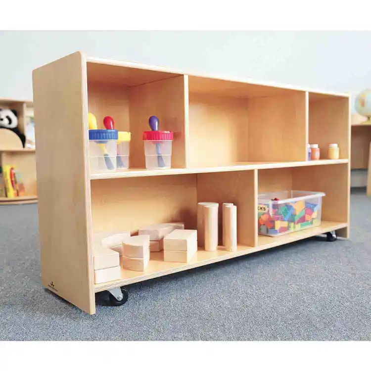 Straight Back Mobile Storage Cabinet