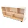 Straight Back Mobile Storage Cabinet