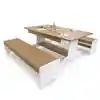 OutdoorED™ Table & Two Benches Set