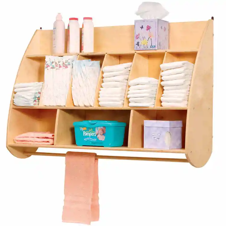 Wall Mounted Diaper Organizer