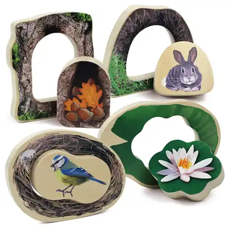 Who's Hiding? Woodland Animals