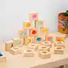 Wooden Kaleidoscope Blocks