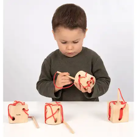 Wooden Lacing Shapes