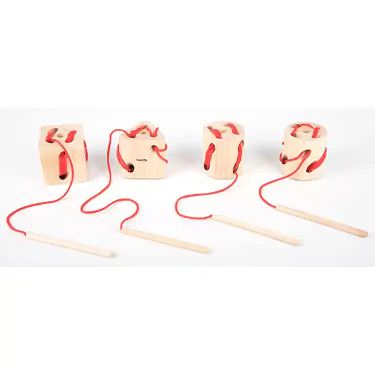 Wooden Lacing Shapes