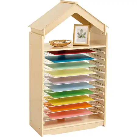 Wooden Paper Drying Rack