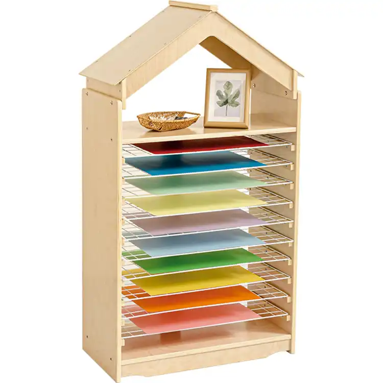 Wooden Paper Drying Rack