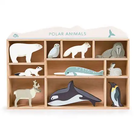 Wooden Polar Animals