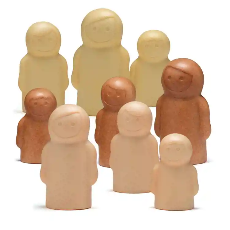 Sensory Play People, Set of 9