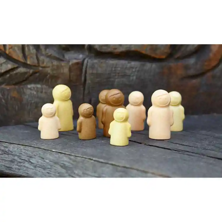 Sensory Play People, Set of 9