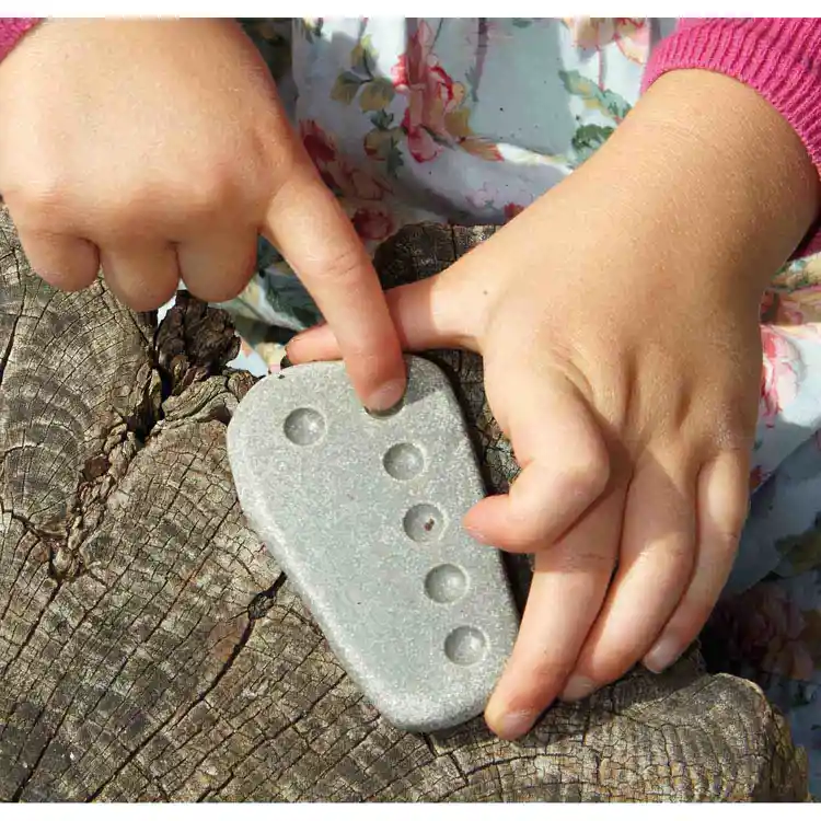 Tactile Counting Stones