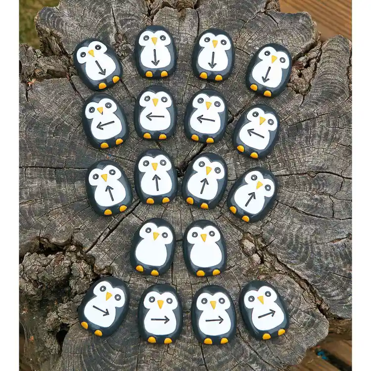 Pre-Coding Penguin Stones Activity Set