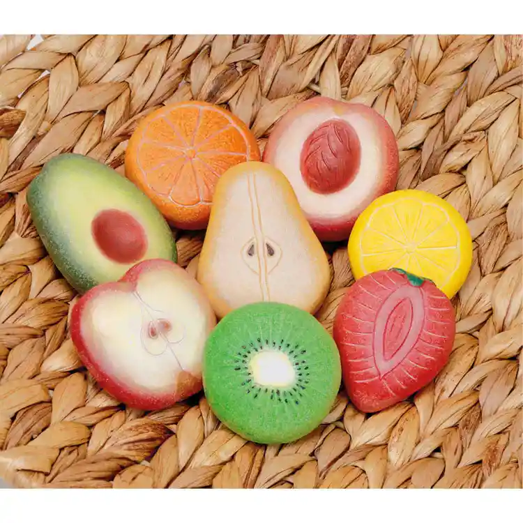 Sensory Play Stones, Fruits