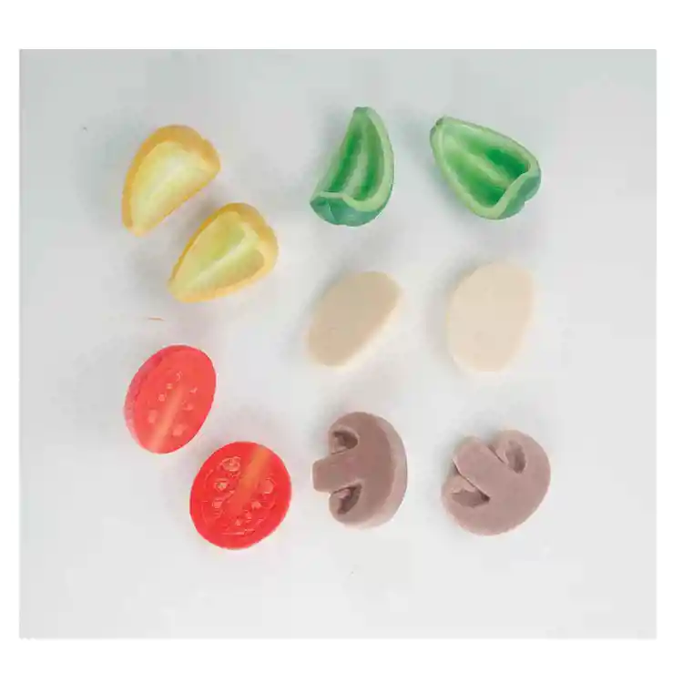 Sensory Play Stones, Pizza Toppings