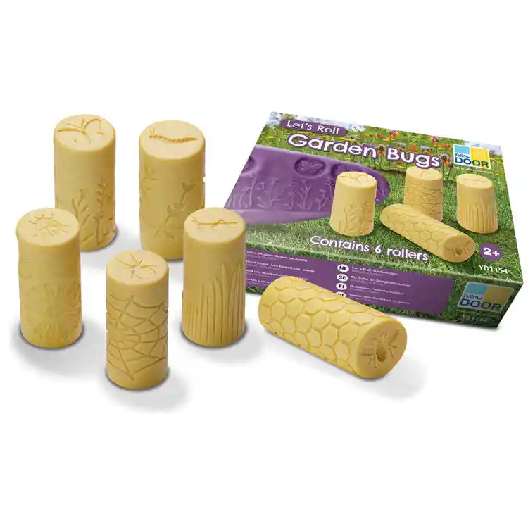 Nature Dough Rollers, Garden Bugs