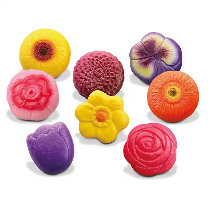 Sensory Play Stones, Flowers