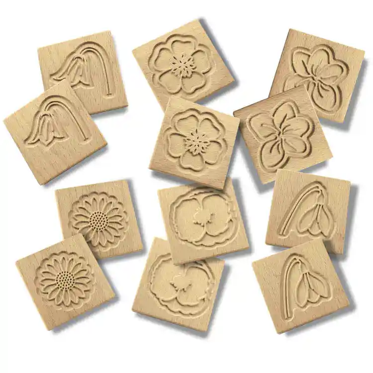 Match Me Sensory Flower Tiles