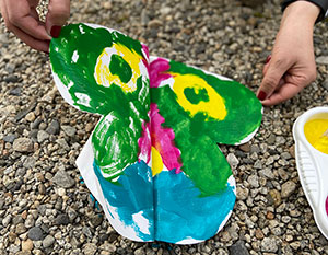 Butterfly Symmetry Painting Art Activity