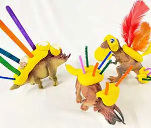 Dough & Dino Process Art