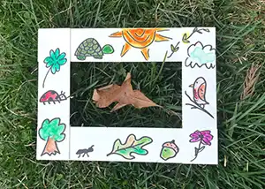 Nature Viewer Leaf Frame