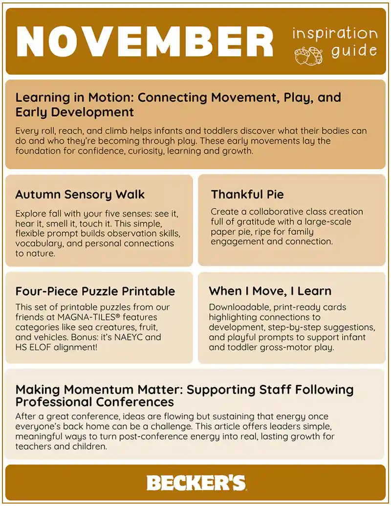 November 2025 Teacher Inspiration Guide