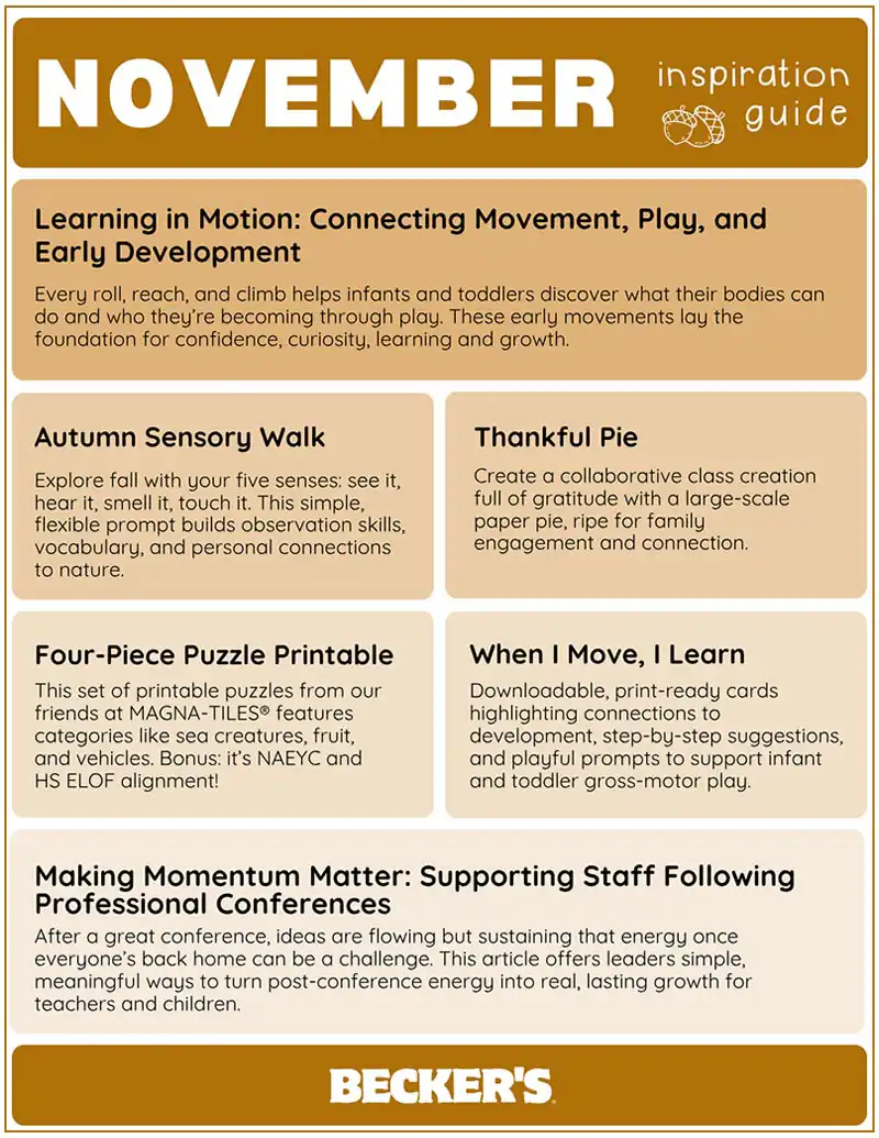 November 2025 Teacher Inspiration Guide