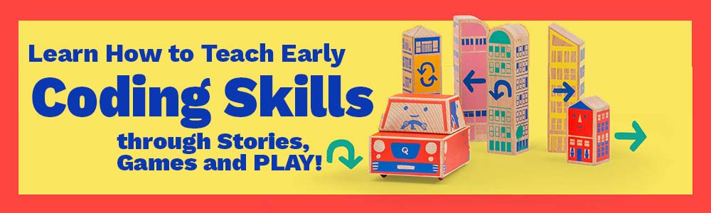 Learn How to Teach Early Coding Skills Webinar Banner