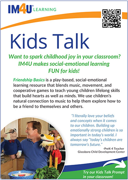 IM4U Learning Kids Talk Card