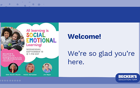 All Learning is Social Emotional Learning Webinar Video